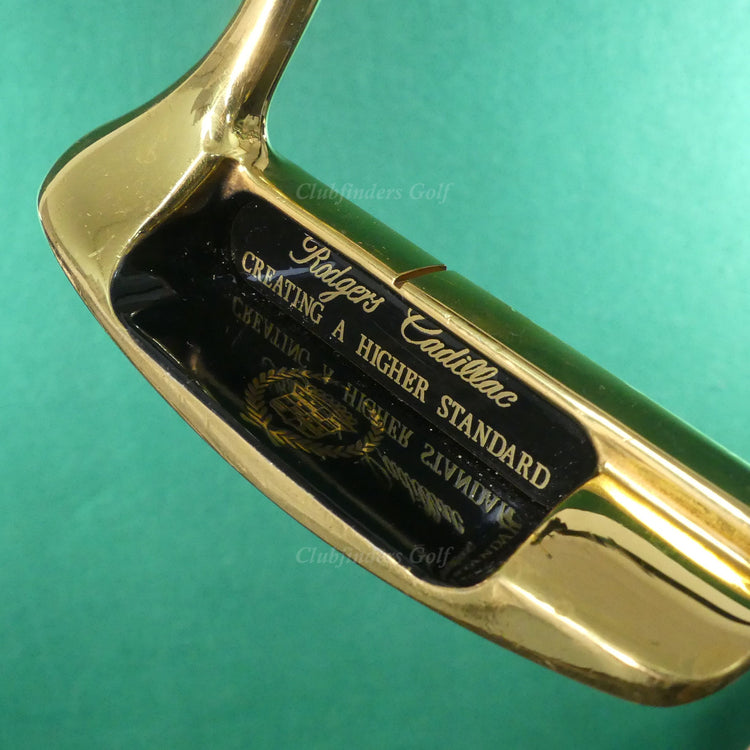 Celebrity Rodgers Cadillac 24k Gold Plated 35" Putter Golf Club