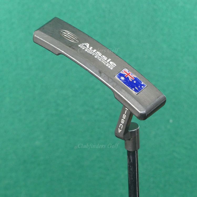 Guerin Rife Aussie 303 Soft Stainless Plumbers-Neck 35" Putter Golf Club *READ*