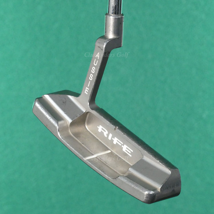 Guerin Rife Aussie 303 Soft Stainless Plumbers-Neck 35" Putter Golf Club *READ*