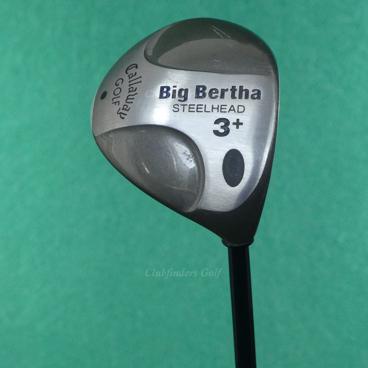 Callaway Big Bertha Steelhead Fairway 3+ Wood Factory RCH 99 Graphite Regular