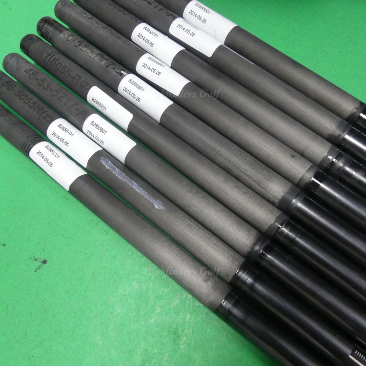 NEW TaylorMade Fujikura SLDR 57 .370 Seniors Graphite Iron Shafts SET OF 8