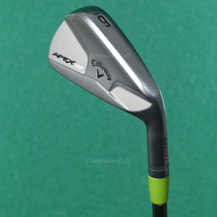Callaway Apex MB Forged Single 6 Iron UST Mamiya Recoil 110 F4 Graphite Stiff