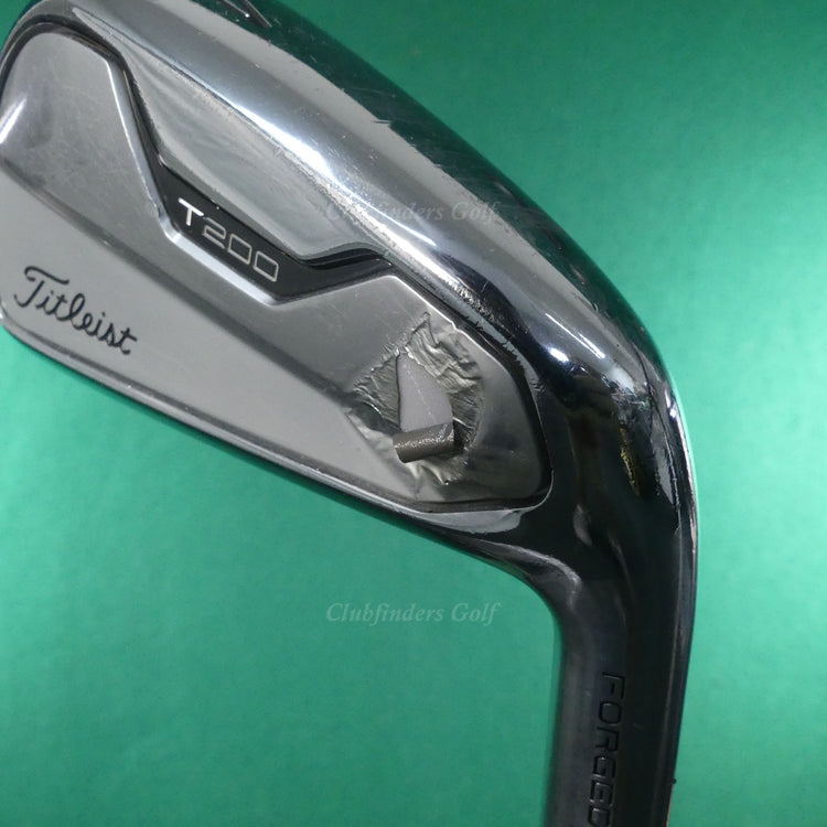 Titleist 2021 T200 Forged Single 4 Iron AMT Tour White R300 Steel Regular *READ*