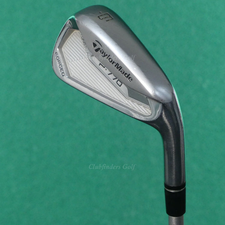 TaylorMade P-770 Forged Single 6 Iron C-Taper 120 Steel Stiff