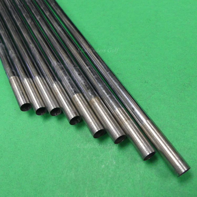 KBS $-Taper Lite 100 Chrome .370 Stiff Pulled Steel Iron Shafts SET OF 7