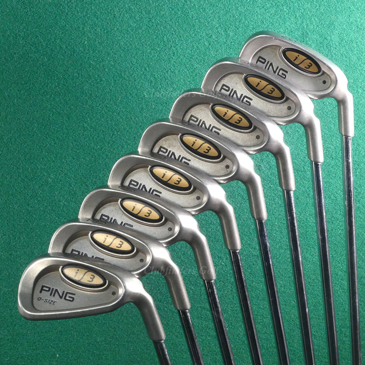 Ping i3 O-Size Black Dot 3-PW Iron Set Ping Cushin JZ Steel Regular