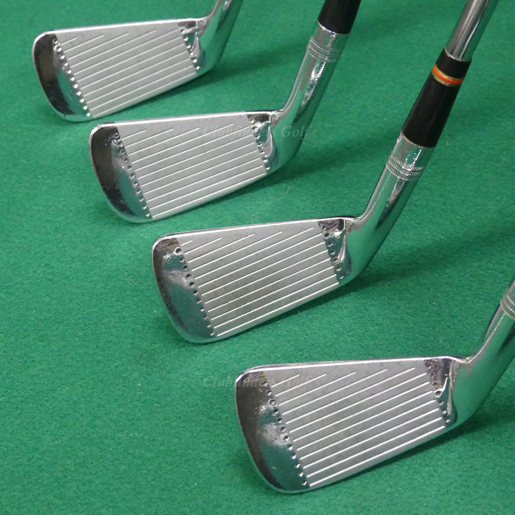 VINTAGE Wilson Staff Fluid Feel 1987 2-PW Iron Set TT Dynamic Steel Stiff