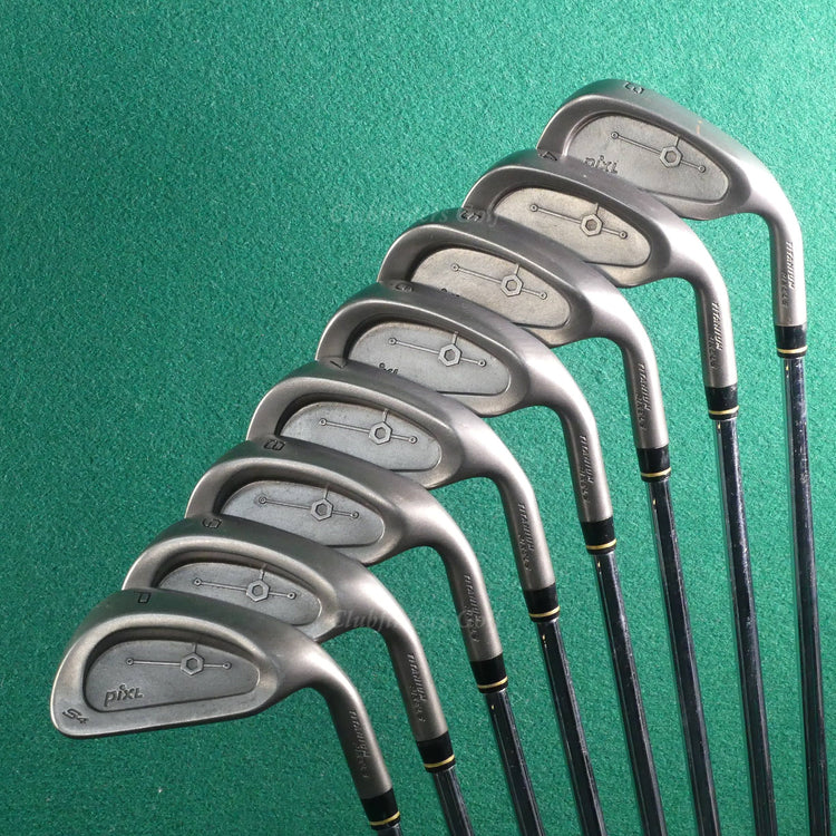 PiXL S4 Titanium Pixels 3-PW Iron Set Factory True Temper Steel Regular