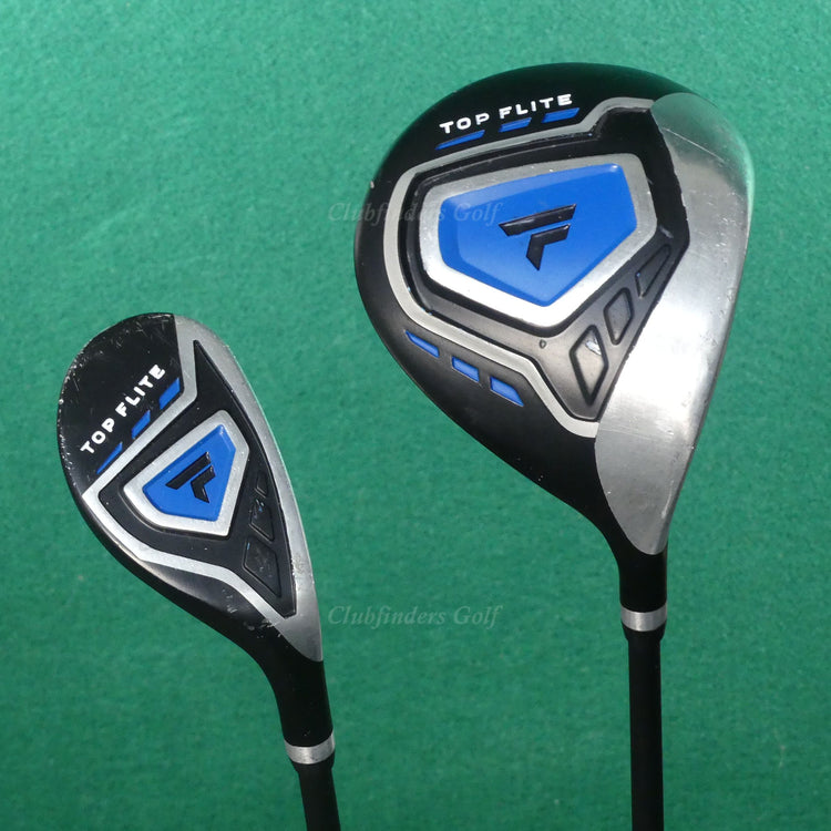 JUNIOR Top Flite 2022 5-Piece Complete Golf Club Set w/ Matching Stand Bag
