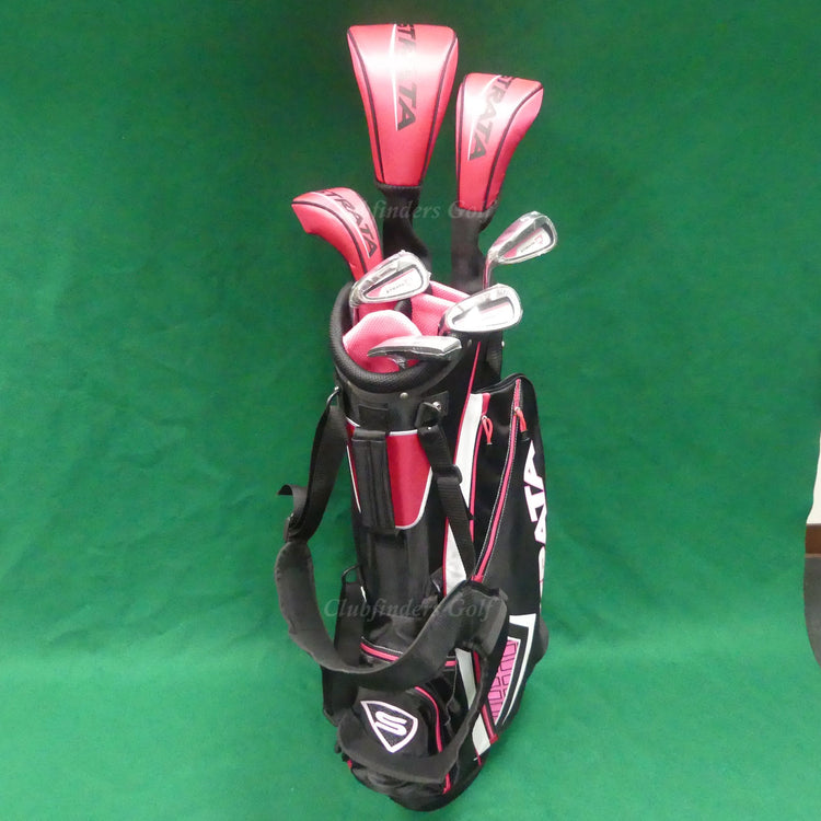NEW LH Lady Callaway Strata 11-Piece Complete Set Complete Set w/ Stand Bag