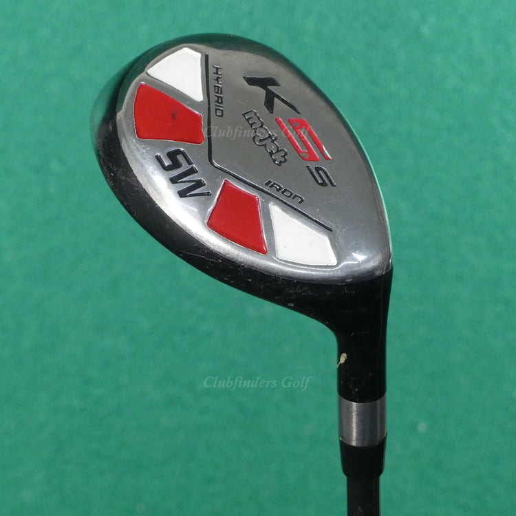 Lady Majek K5s Hybrid Iron SW Sand Wedge TaylorMade Matrix 45g Graphite Ladies