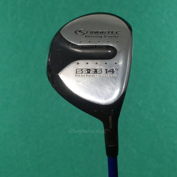 Sonartec Driving Cavity SS-2.5 Fairway 14° 3 Wood Graphite Design YS-6FW+ Stiff