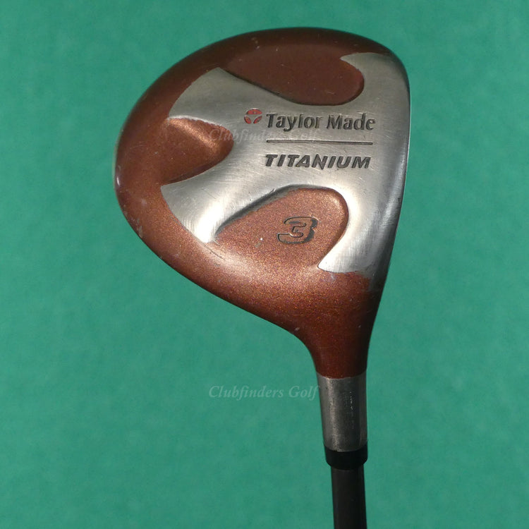 TaylorMade Titanium Bubble Fairway 3 Wood S-90 Plus Bubble Graphite Stiff