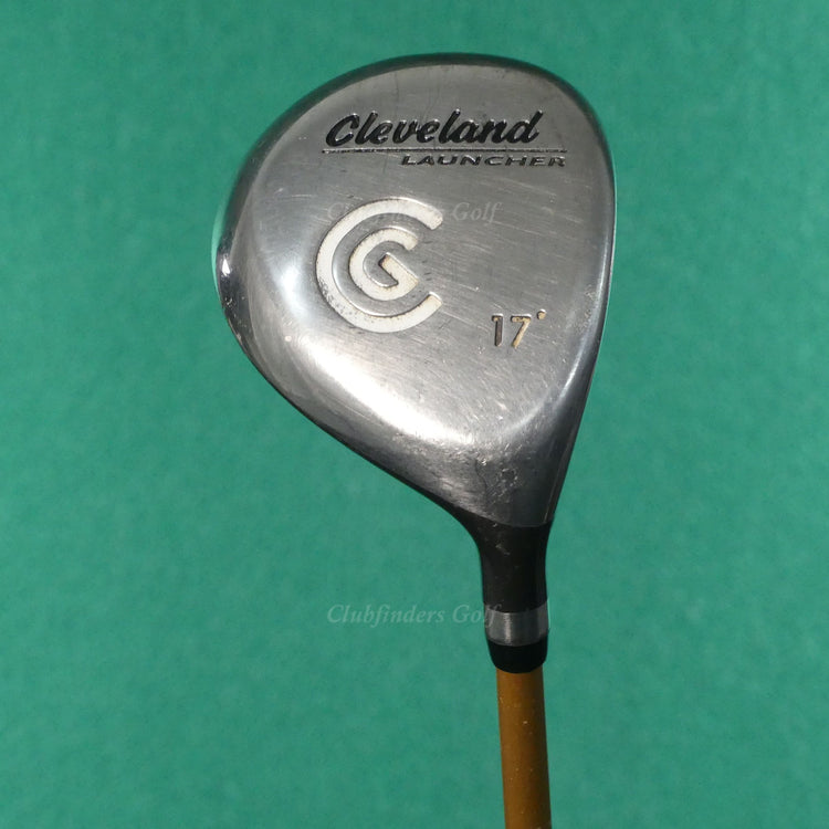 Cleveland Launcher Stainless Fairway 17° 4 Wood Launcher Gold Graphite Regular