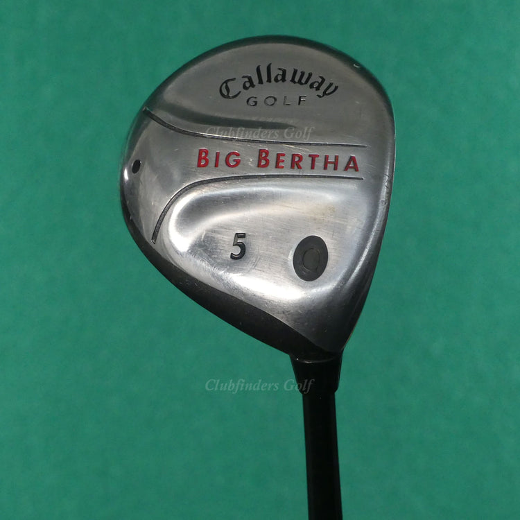 Callaway Big Bertha 2004 Fairway 5 Wood Factory RCH 75w Graphite Regular