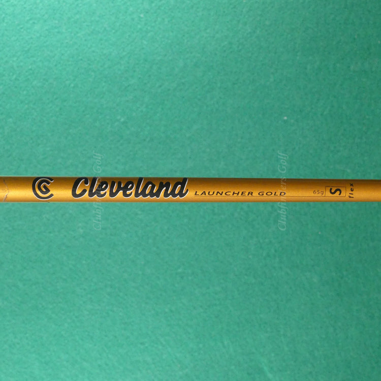 Cleveland Launcher 400 Titanium 7.5° Driver Launcher Gold Graphite Stiff *READ*