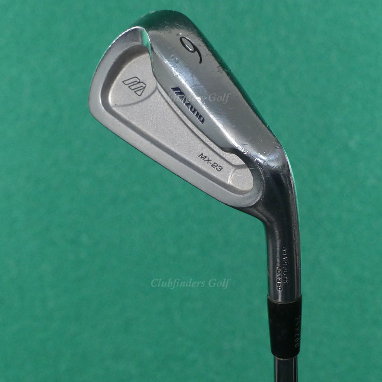 Mizuno MX-23 Forged Single 6 Iron True Temper Dynalite Gold S300 Steel Stiff