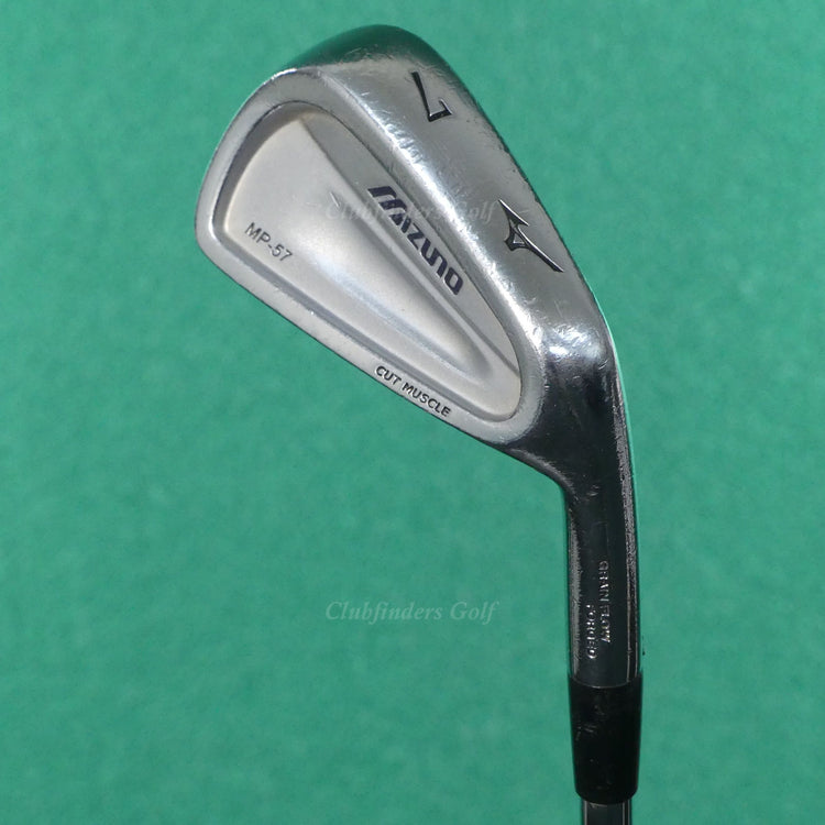 Mizuno MP-57 Cut Muscle Forged Single 7 Iron Precision Rifle FCM 5.5 Steel Firm