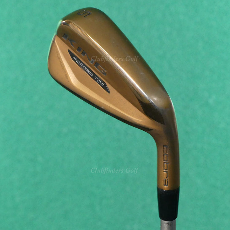 Cobra King Forged Tec Copper Single 5 Iron KBS Tour C-Taper 120 Steel Stiff