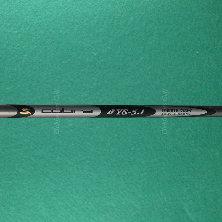 King Cobra 3400 I/XH Single 6 Iron Factory Graphite Design YS-5.1 55g Regular