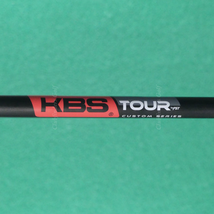Titleist T100s Black Forged Single 6 Iron KBS Tour Custom Black Steel Stiff
