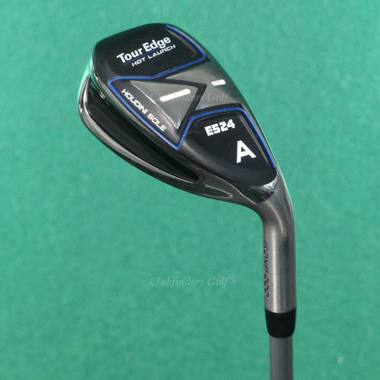 Tour Edge Hot Launch E524 Iron-Wood AW Approach Wedge Graphite Seniors w/ HC