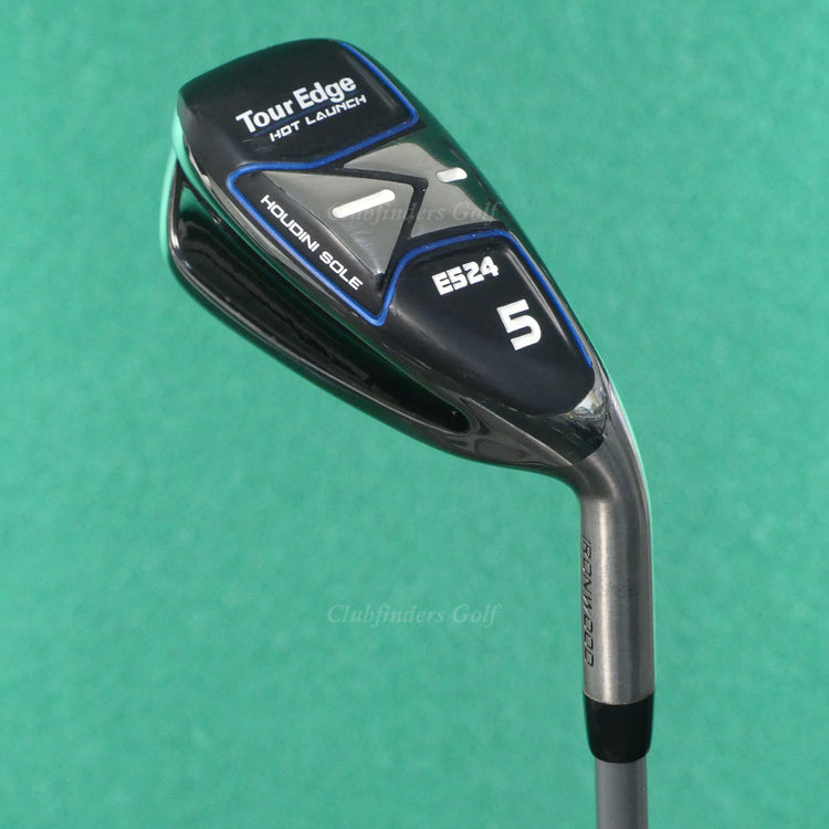 Tour Edge Hot Launch E524 Iron-Wood Single 5 Iron Aldila Graphite Seniors w/ HC