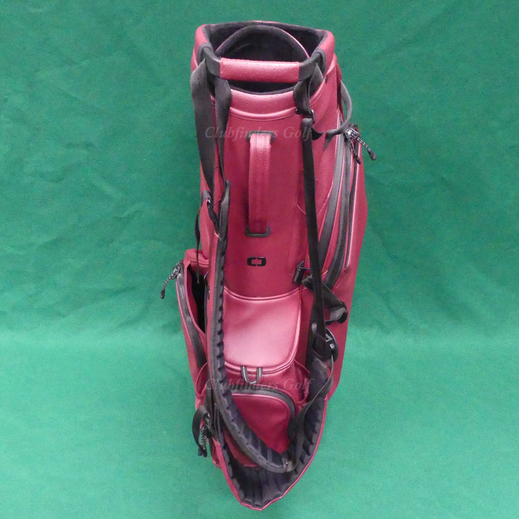 Ogio 2024 Shadow Cabernet 4-Way Golf Stand Bag w/ Raincover