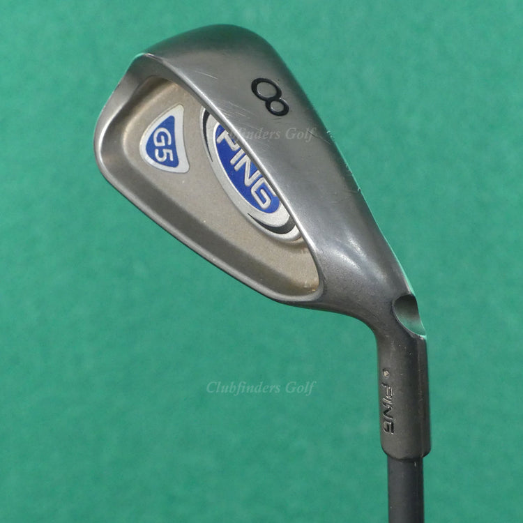 Ping G5 Black Dot Single 8 Iron Factory TFC 100I Graphite Regular