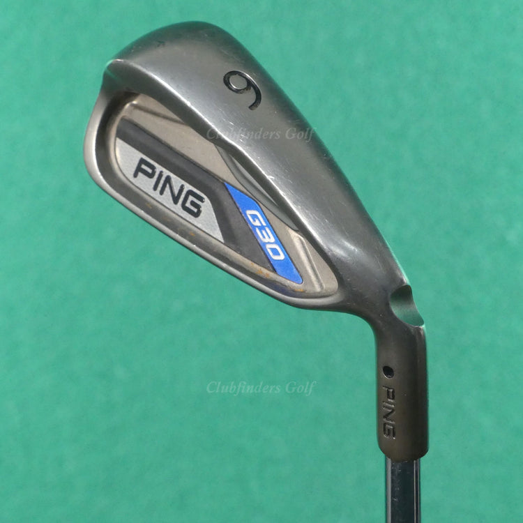 Ping G30 Black Dot Single 6 Iron Stepped Steel Stiff