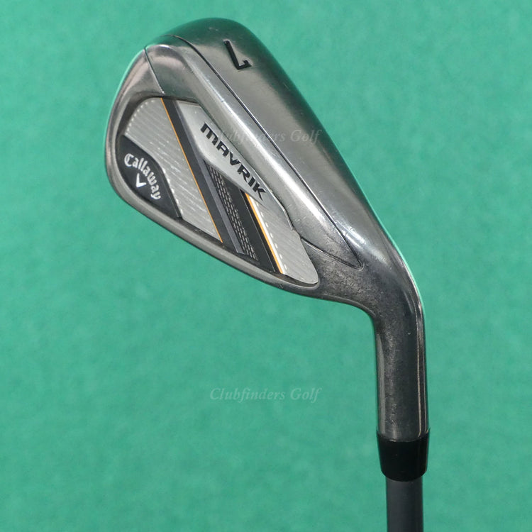 Callaway Mavrik Single 7 Iron Project X Catalyst 55 5.0 Graphite Seniors