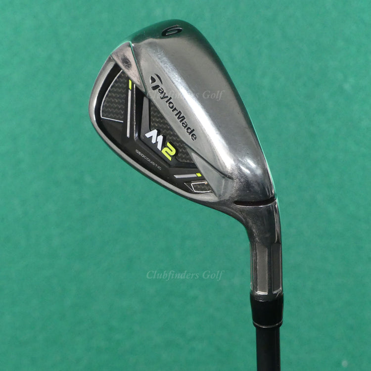 TaylorMade M2 2017 Single 9 Iron Factory REAX 75 Graphite Stiff