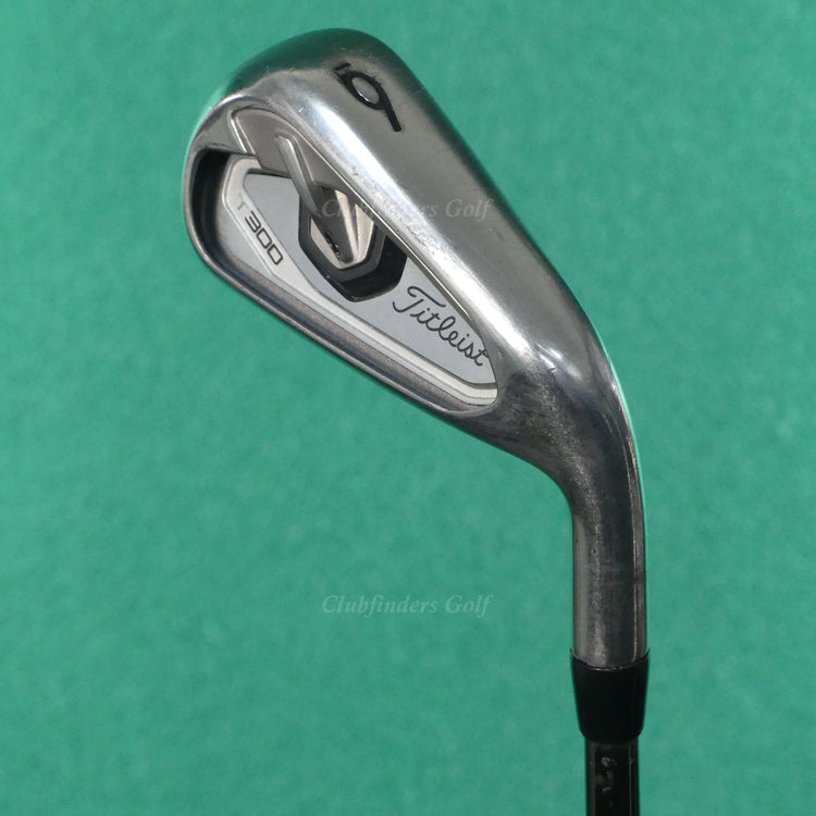 Titleist T300 Single 6 Iron KBS Tour 130 Black Steel Extra Stiff