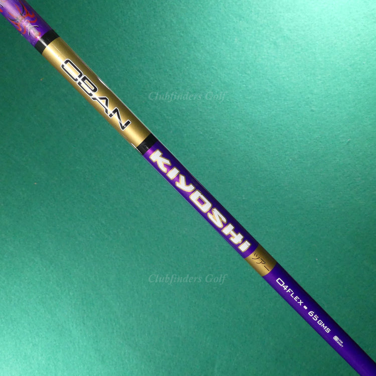 Oban Kiyoshi Purple 65g .335 04 Stiff 41.25" Pulled Graphite Wood Shaft