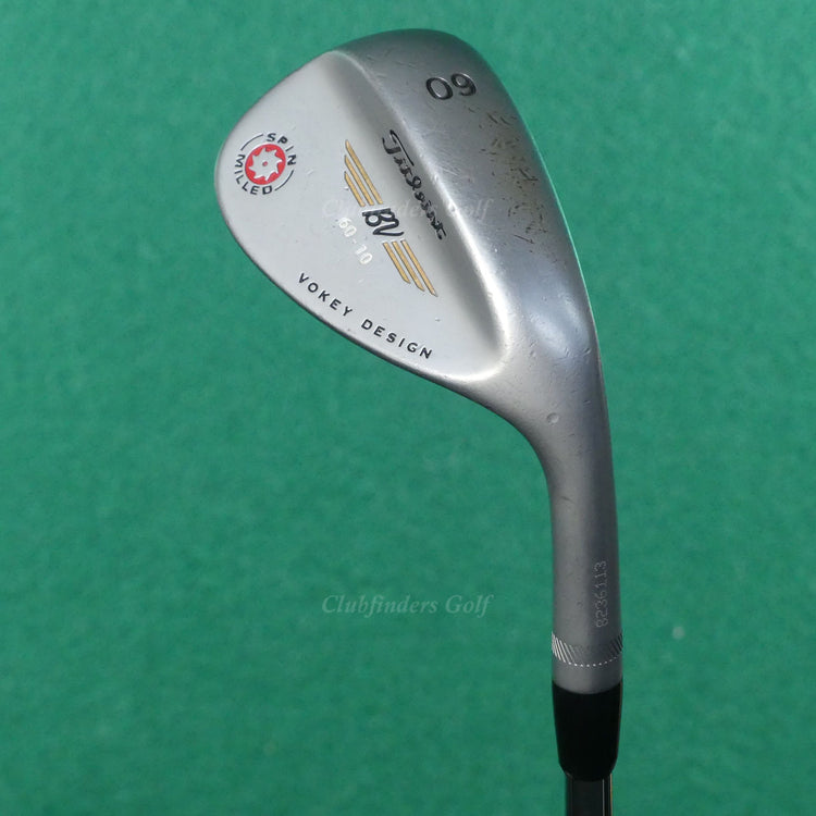 Titleist Vokey Spin Milled 2009 Tour Chrome 60-10 60° LW Lob Wedge Steel Wedge