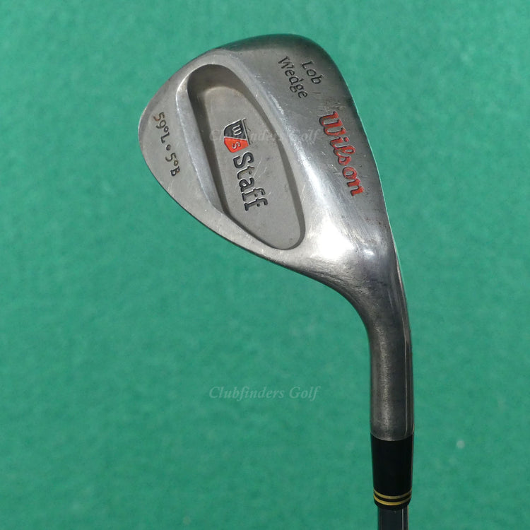 Wilson Staff Cast 59-5 59° LW Lob Wedge TT Dynamic Gold S300U Steel Stiff