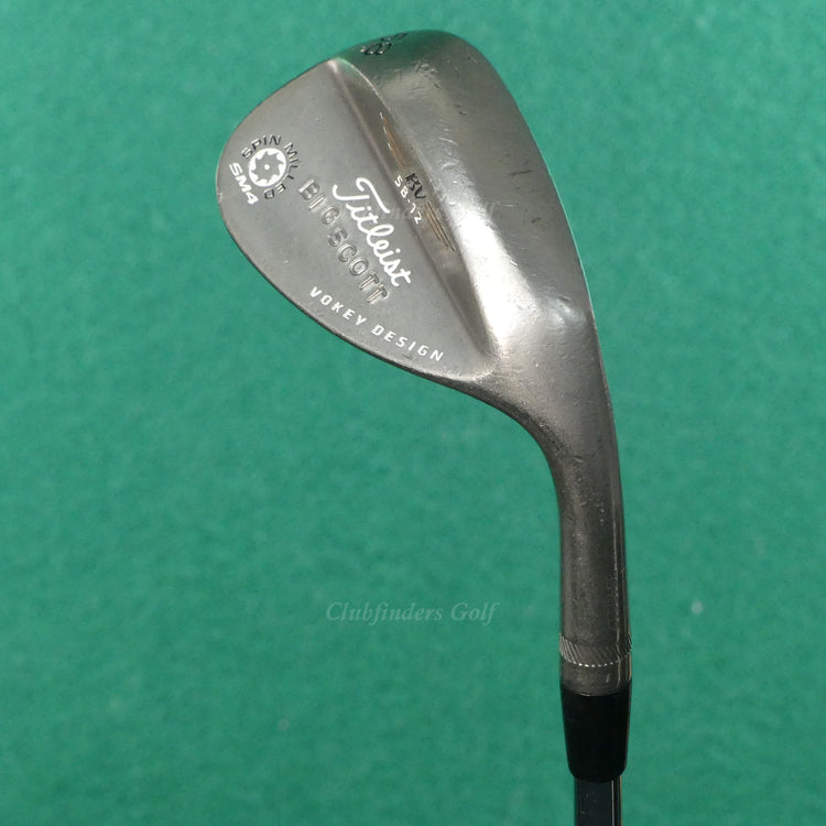 Titleist Vokey SM4 Black Nickel 58-12 58° LW Lob Wedge Vokey TT DG Steel Wedge