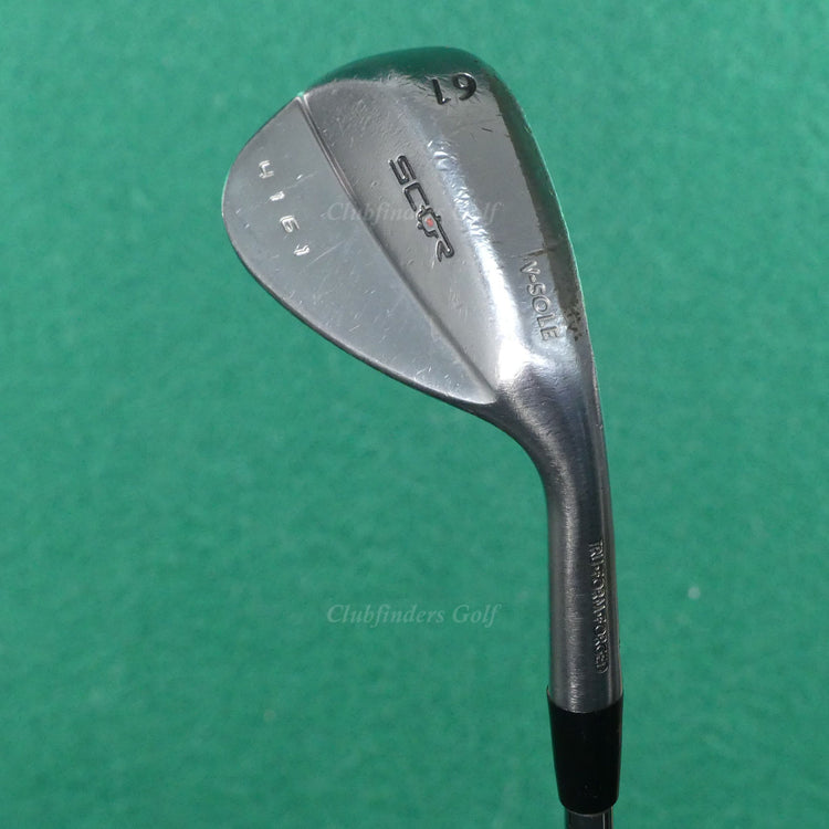 SCOR V-Sole 4161 Form Forged 61° LW Lob Wedge KBS Stepped Steel Stiff