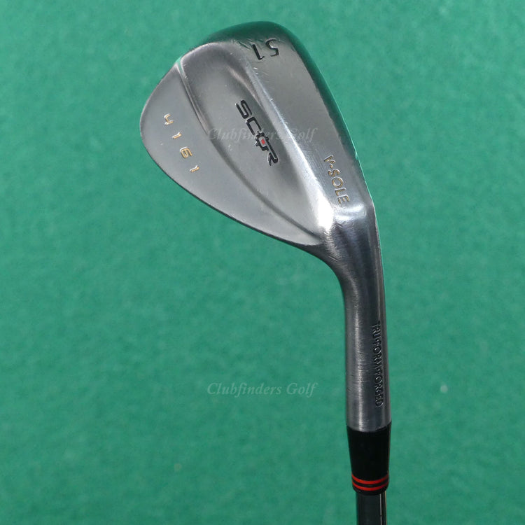 SCOR V-Sole 4161 Form Forged 51° AW Approach Wedge KBS SCOR Genius 12 Steel Firm