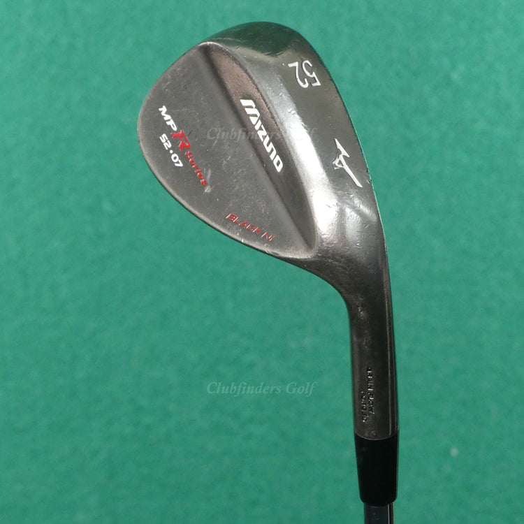 Mizuno MP R Series Black Ni 52-07 52° GW Gap Wedge TT Dynamic Gold Steel Wedge