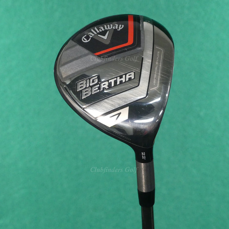 Callaway 2023 Big Bertha Fairway 22° 7 Wood Factory RCH 45 Graphite Seniors w/HC