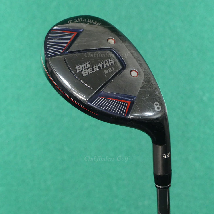Callaway Big Bertha B21 33° Hybrid 8 Iron Factory RCH 65 Graphite Regular