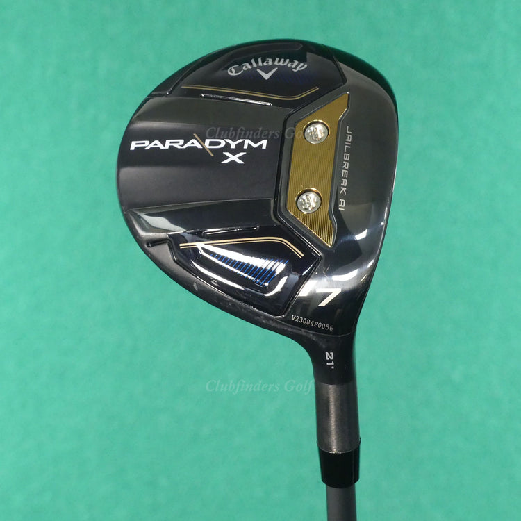 Callaway Paradym X Fairway 21° 7 Wood Fujikura Air Speeder Graphite Stiff w/ HC