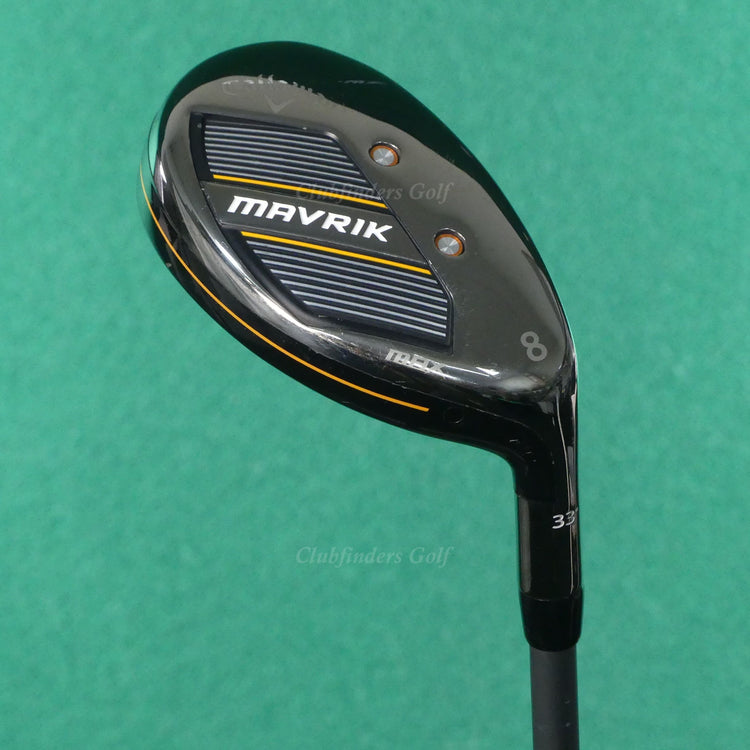 Callaway Mavrik Max 33° Hybrid 8 Iron Catalyst 55 5.0 Graphite Seniors w/ HC