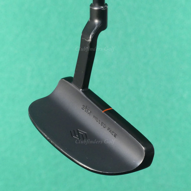 Stix Golf Milled Face Mallet Plumbers-Neck 34" Putter Golf Club w/ Headcover