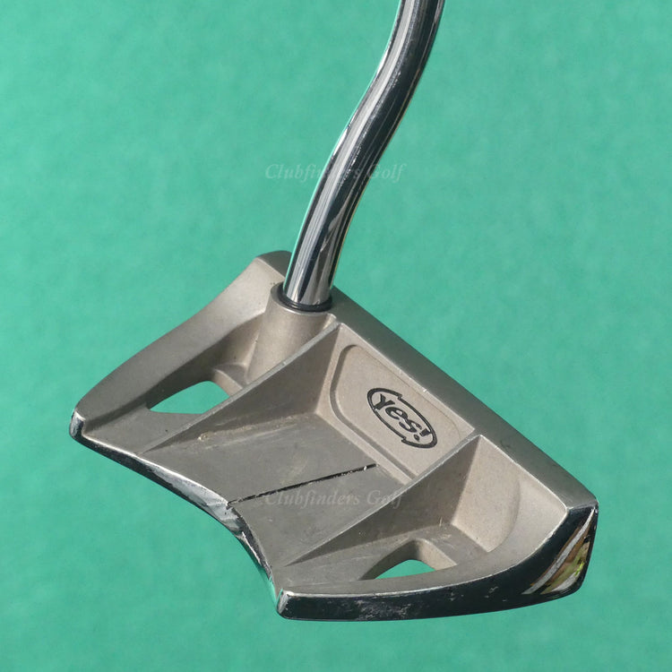 Yes! Golf C-Groove Sandy Double-Bend 34" Putter Golf Club w/ Headcover