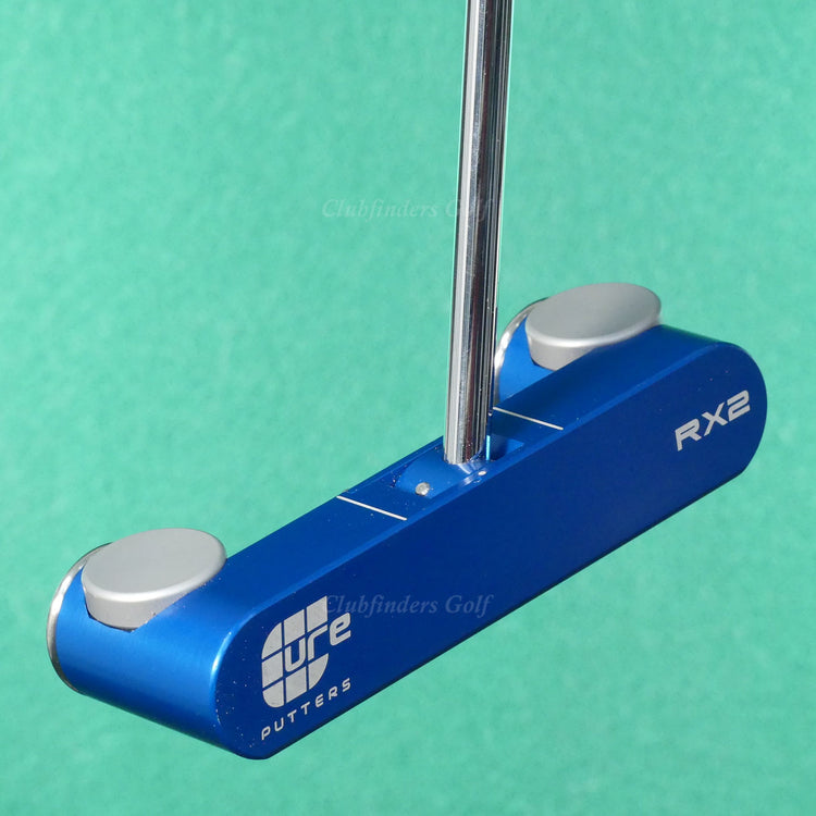 Cure RX2 Blue Precision Milled Center-Shafted 33" Putter Club w/ HC & Weights
