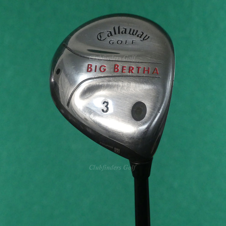 Callaway Big Bertha 2004 Fairway 3 Wood Factory RCH 75w Graphite Regular