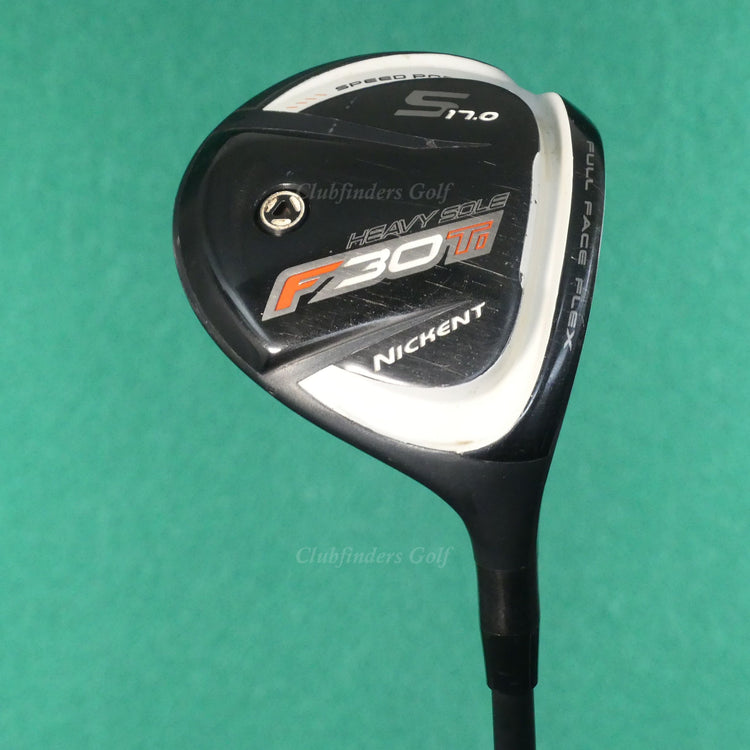 Nickent F30 Ti Heavy Sole Fairway 17° 5 Wood Grafalloy Boost Graphite Stiff
