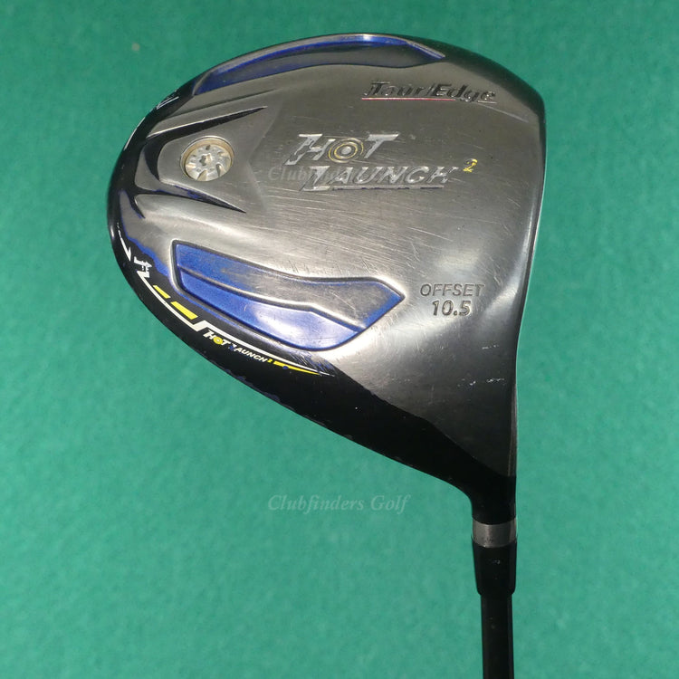 Tour Edge Hot Launch 2 Offset 10.5° Driver Mitsubishi Bassara E 45 Graphite Lite